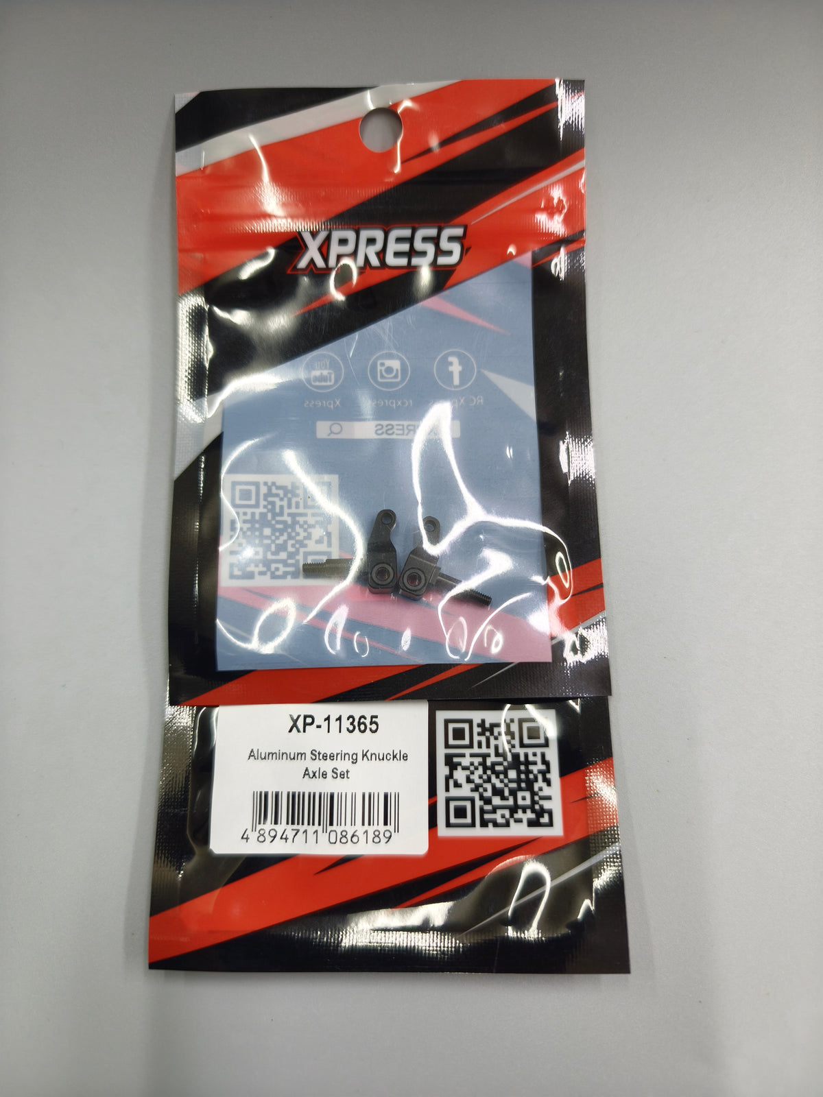 XPRESS Z1 Alum. steering knuckle  axle set XP-11365