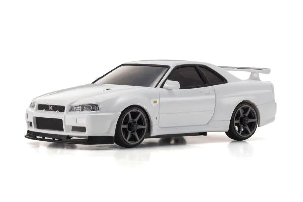 Kyosho MA-020S NISSAN SKYLINE GT-R R34 V.specⅡNur Body White MZP460W